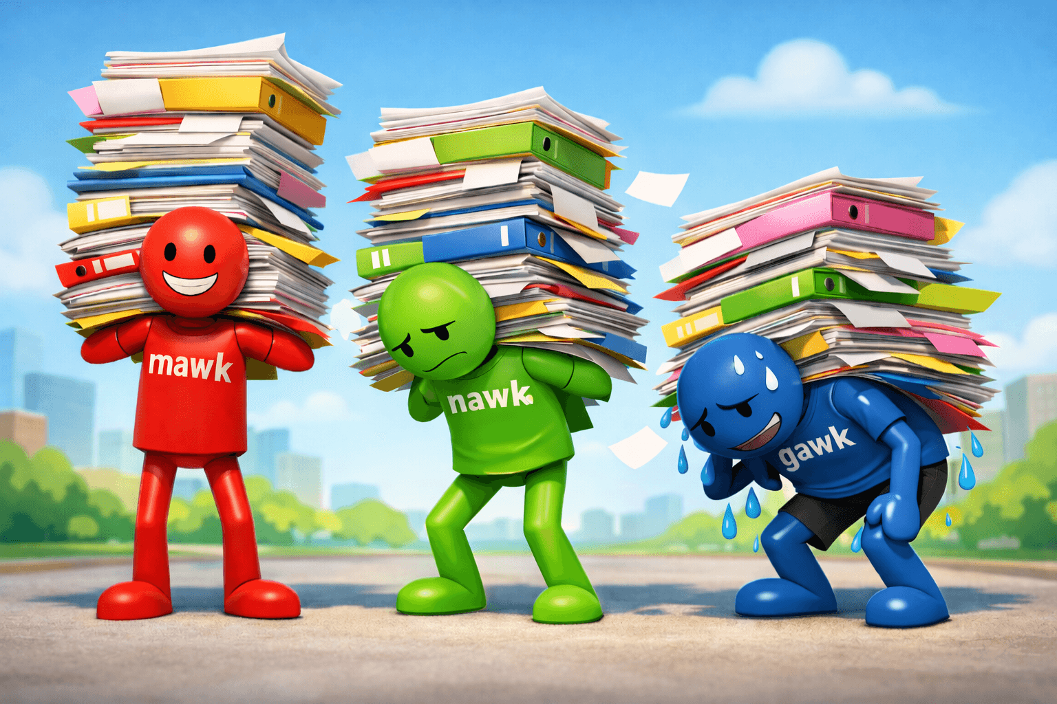 When RAM Matters: Memory Efficiency of AWK Variants