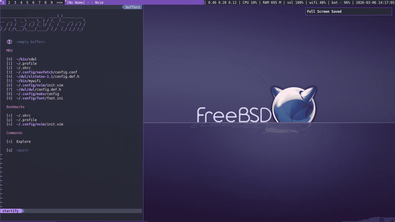 FreeBSD and dwl on a 2010 ThinkPad